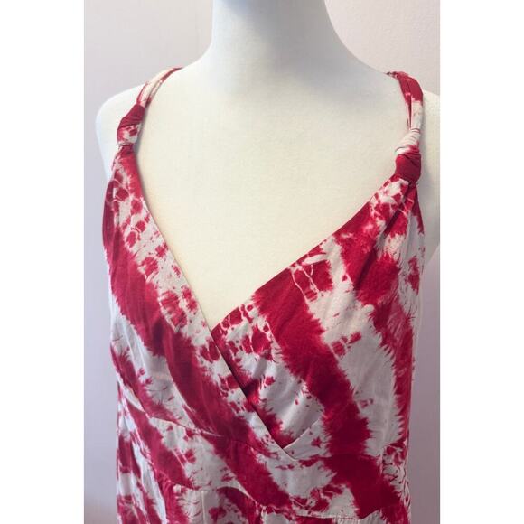 CALYPSO ST. BARTH for Target Shibori Tie Dye Cross Back Maxi Dress Size 12 - Picture 2 of 6